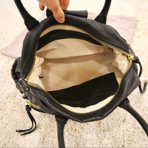 NWT Botkier Brinks Black Shoulder Bag - Picture 4 of 5